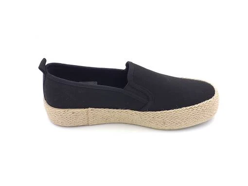 Naisten Kangaskengät Duffy Musta 4 Naisten Kangaskengät Duffy Musta - Image 4