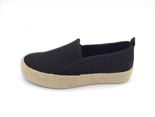 Naisten Kangaskengät Duffy Musta 2 Naisten Kangaskengät Duffy Musta - Image 2