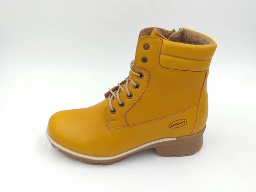 Naisten Talvikengät Migant Keltainen 2 Naisten Talvikengät Migant Keltainen - Image 2