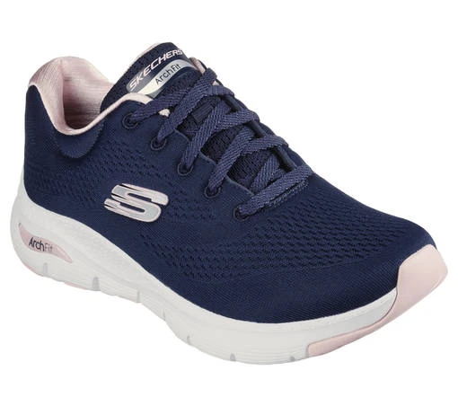 Naisten Tennarit Skechers Navy Pink 1 Naisten Tennarit Skechers Navy Pink