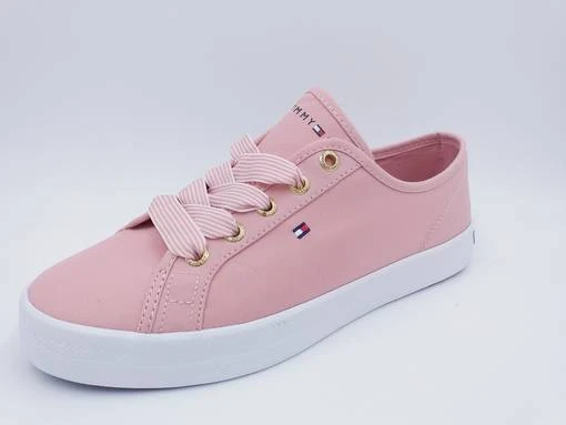 Naisten Tennarit Tommy Hilfiger Roosa 1 Naisten Tennarit Tommy Hilfiger Roosa
