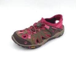 Naisten Ulkoilukengät Merrell Punamusta